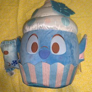 Disney Munchlings Stitch Snowflake Cupcake Plush Season Sweetings 15 3/4' '- New